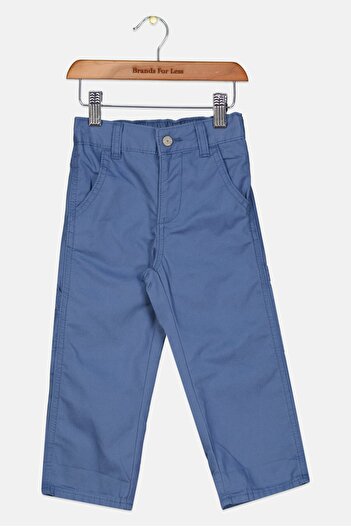 GAP Toddlers Boy Solid Chino Pants, Slate Blue
