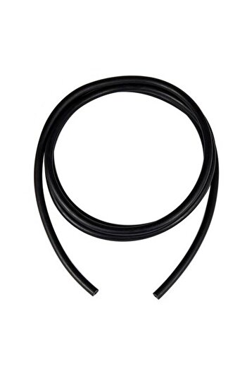 Generic BODY SCULPTURE Ultra Heavy Flexible Rubber Exercise Tube with Extra Tensile Strength Black 300cm