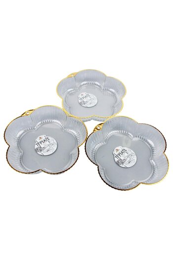 Limitless Fruit Plate Stylish and Functional for All Occasions, Fruit Bowls, Plates with Dividers, S