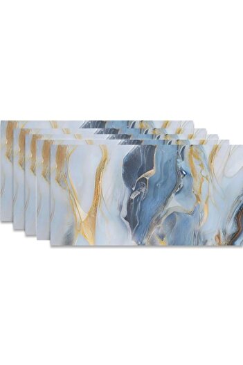 HOZRO Set of 20 x HOZRO self-adhesive marble imitation tiles, premium model, for walls