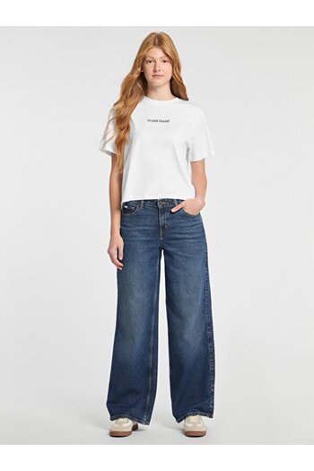 Guess Tricou Gj Ss Cn Boxy pentru femei Boxy Fit