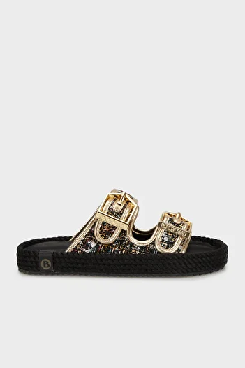 Bohonomad Athens Logo Colorful Double Strap Buckle Slippers Slippers Ath20
