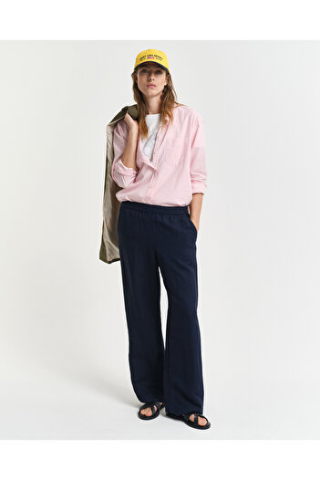 Gant Kadın Lacivert Relaxed Fit Pantolon