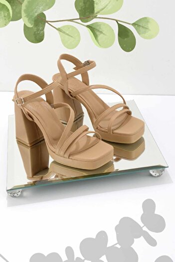Bambi Nude Women's Classic Heeled Shoes K05215061109