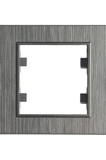 Eldenör Smoked 1 piece frame - compatible frame for socket and switch