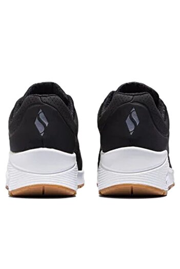 SKECHERS Uno-Stand On Air Memory Foam Womens Sneaker Black Hafızalı Taban Kadın Günlük Spor Ayakkabı