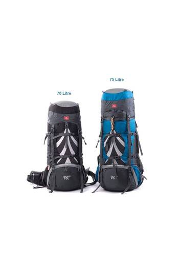 Naturehike Discovery 70+5 Lt Trekking Sırt Çantası SİYAH