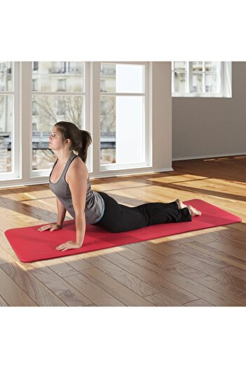 BUNCA 10mm Thick High Density Yoga Exercise Mat with Comfort Foam for Exercise and Yoga