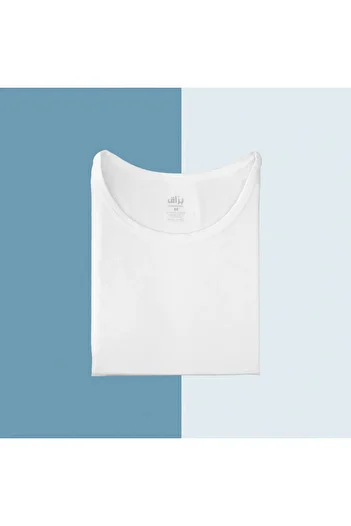 Barraq Comfort Round Neck Shiny T-Shirt