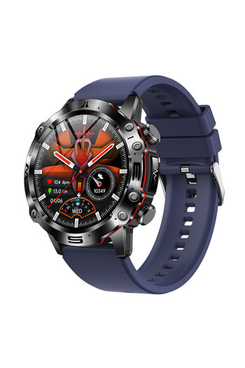 zeevos Ceas inteligent, submersibil, rezistent la șocuri, monitorizare a activității fizice, apeluri Bluetooth HD,