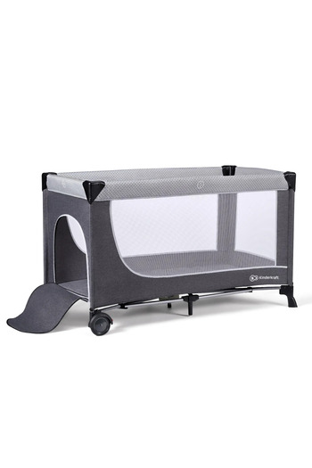 Kinderkraft KINDERKRAFT LEODY TRAVEL COT, GREY