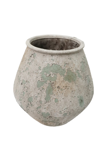 Generic Luxury vase in calm green color for elegant home decor, gardens or balconies, size (20*20*26 cm)