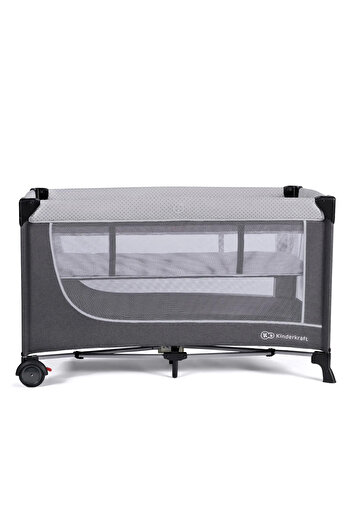 Kinderkraft KINDERKRAFT LEODY TRAVEL COT, GREY