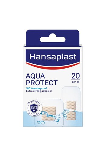 Hansaplast Plasters Aqua Protect Waterproof 20pcs