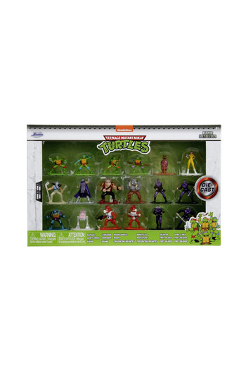 Simba JADA NANOFIGURINES METAL NINJA TURTLES 18 FIGURES 4CM