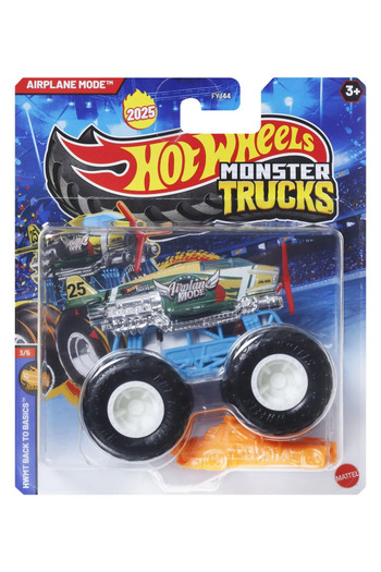 HOT WHEELS MONSTER TRUCK CAR AIRPLANE MODE 1:64 SCALE