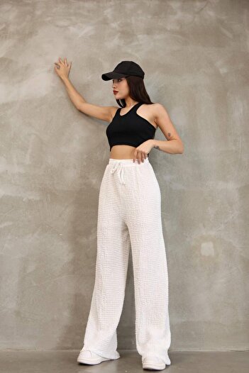 QBZ High Waist Bubble Pants Baggy
