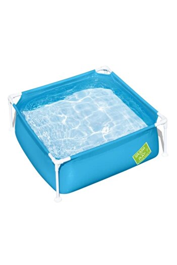BESTWAY Children's pool, with metal frame, Bestway, square, 122 x 122 x 30.5 cm