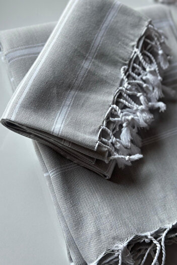 Stella Belli 100% Cotton Peshtemal |   Lightweight, Absorbent, Quick Dry |   Peshtemal + Peşkir Set |   Sultan