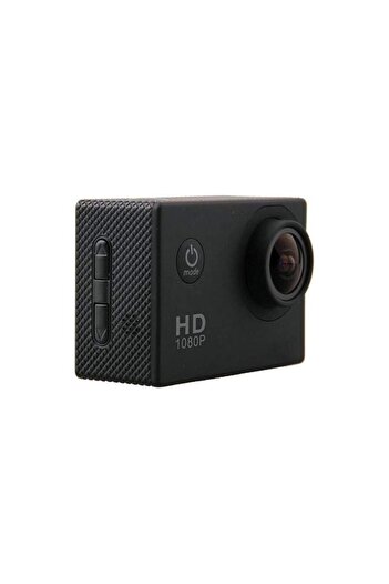 SIKS ® Waterproof Sports Camera, HD 1080P, 2 inch, Autonomy 90 min, Black