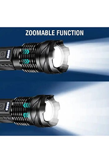 Denx DENX LED Flashlight with Side Light DX2329