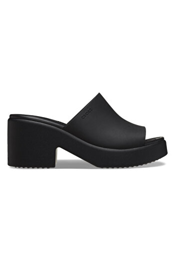 Crocs Sandale cu toc plat Brooklyn - negru/negru