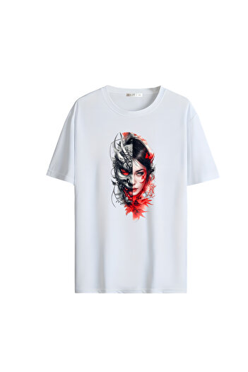 Gölge Store Anime Printed Oversize Unisex T-Shirt
