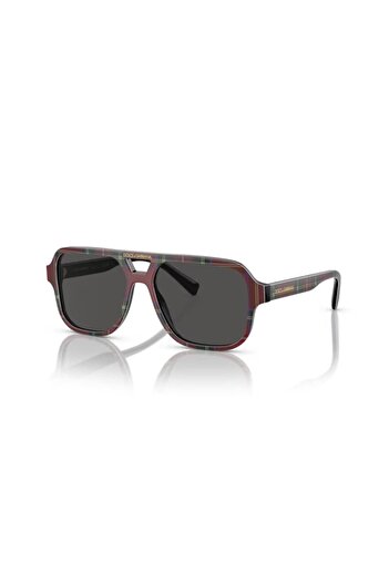 Dolce&Gabbana Dolce Gabbana Dx 4003 339787 50 Children's Pilot Patterned Bone Sunglasses