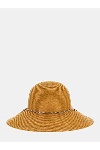Guess Brim Hat Women's Brown Hat Aw5290Nyl01-Nat