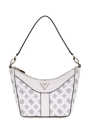 Guess Women's White Dorys Logo Shoulder Bag Women's White Shoulder Bag Hwpg9521170-Wlo