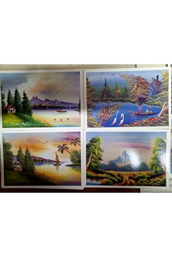 KESKİN COLOR Postcard-4 Pieces