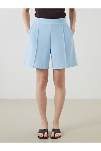 LC Waikiki Lcw Women's Shorts with Elastic Waist