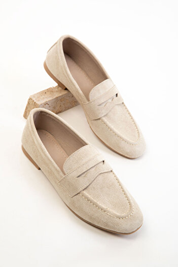SOHO Skin Suede Women's Loafer Shoes 20692