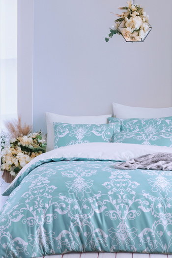 Always Elastic Double Sided Double Duvet Cover Set