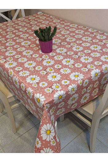 Başak Ev Tekstili Fiber PVC Oilcloth - Patterned Removable Tablecloth