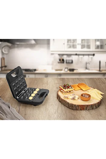 Zilan Zln3932 |   5 in 1 Toaster and Sandwich Maker |   Replaceable Plate |   Toast Grill Waffle Sandwich