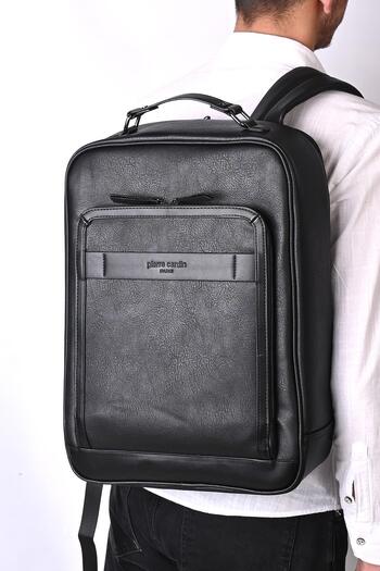 Pierre Cardin 01pc00110-syh Σακίδιο πλάτης με θήκη φορητού υπολογιστή Μαύρο