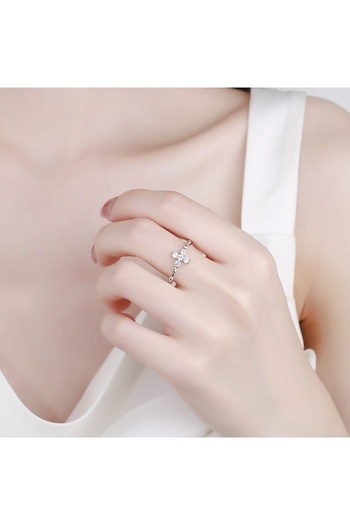 delis Inel Argint 925, Jw1314, Model Cruce, Placat Cu Rodiu