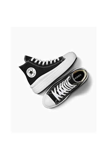 Converse Ctas Move Hi - Women's Black Casual Shoes, Model568497C