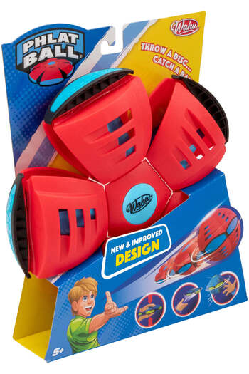 Phlat Ball Red - New Design Frisbee Turning into a Ball
