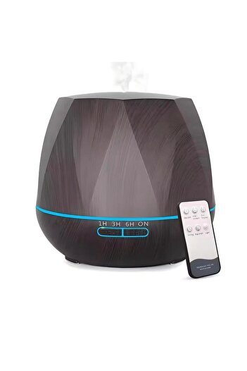 Generic Ultrasonic Air Humidifier 550ml 550mlb Black