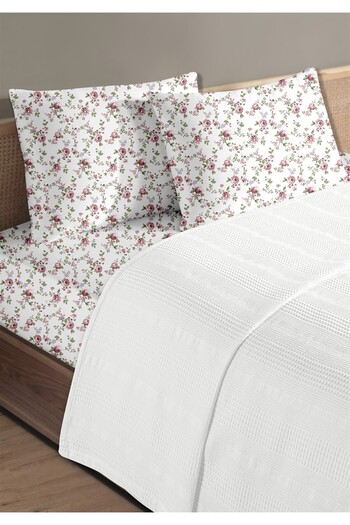 Evim 100% Cotton Exclusive White Single Pique Set 160 X 230 cm