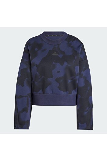 adidas Iw5297-K W Fi 3S Swt Black Women's Sweatshirt
