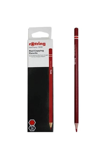 Rotring Red Copy Pen 12 Pieces Box