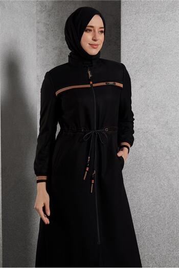 Alvina 10471 Model Judge Collar Top Coat