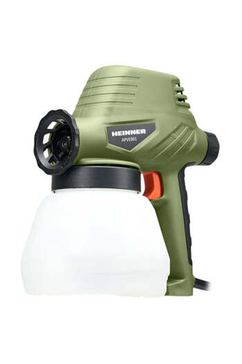 Heinner Pistol Vopsit Electric 110W, 1300ml, 300ml/min + Accesorii - APVE001