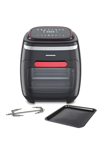 Heinner Friteuza Aer Cald Heinner - 2000W, 4.5L Cos, 11L Cuptor, 8 Programe, Fereastra - HAF-B2000FB