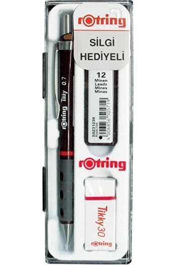 Rotring Rotring Tıkky Versatil Pen Set 0.7 (PEN ERASER MİN) Kk Set