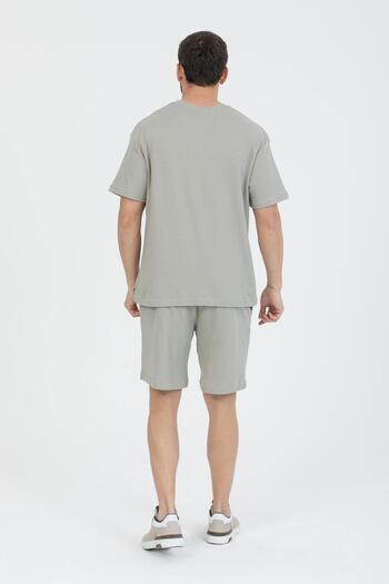Store 100% Cotton Summer Men's Suit |   T-Shirt and Shorts |   Modern Cut