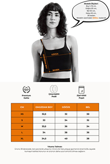 JUSTEVER Thin Strap Light Supported Black Women's Sports Bra with Removable Pads - Spica